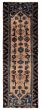 Tribal  Vintage/Distressed Brown Runner rug 10-ft-runner Turkish Hand-knotted 393344